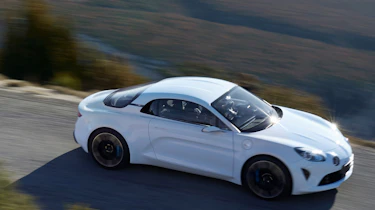Alpine concept white profile