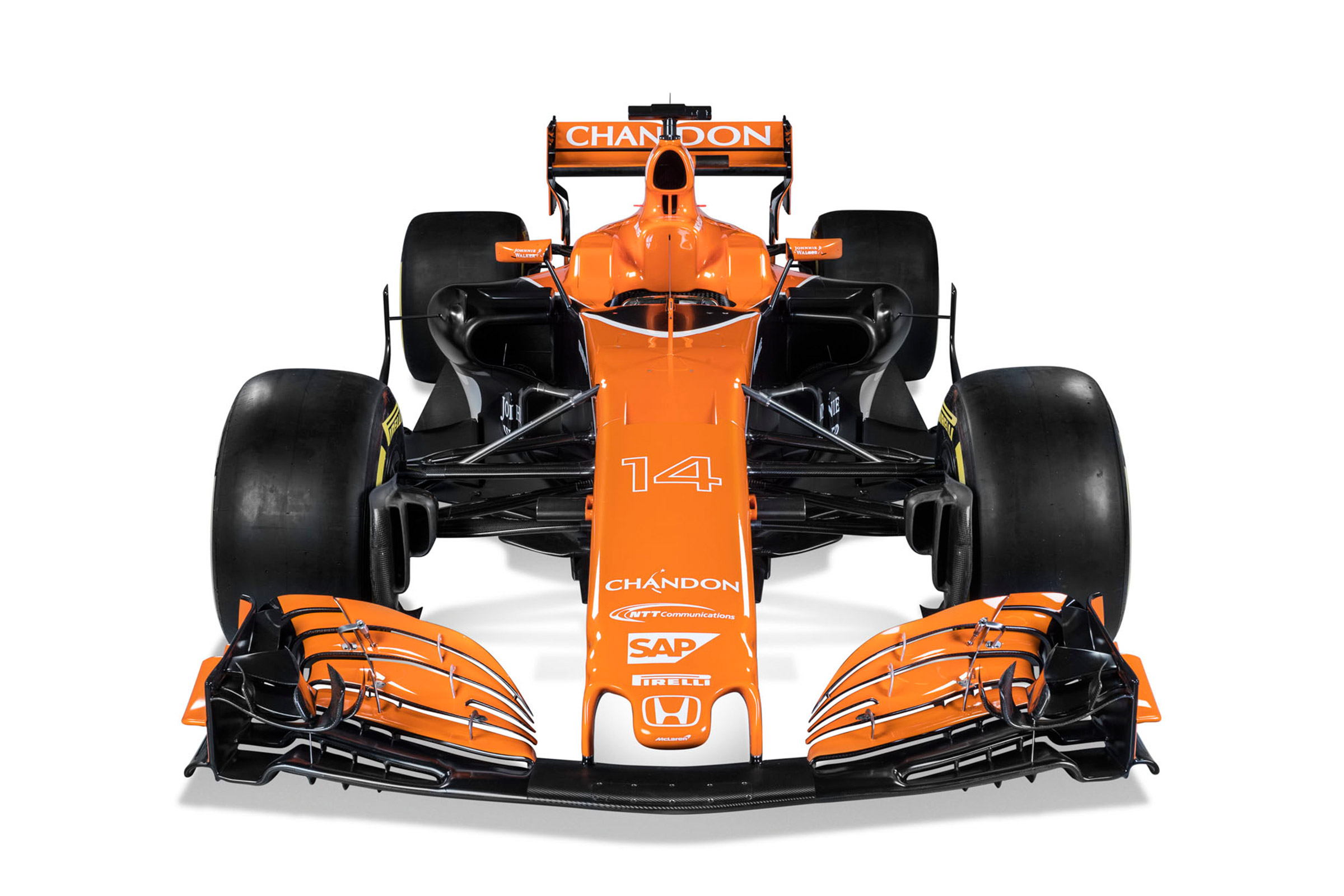 McLaren F1 car front