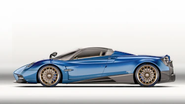 Huayra roadster profile 2