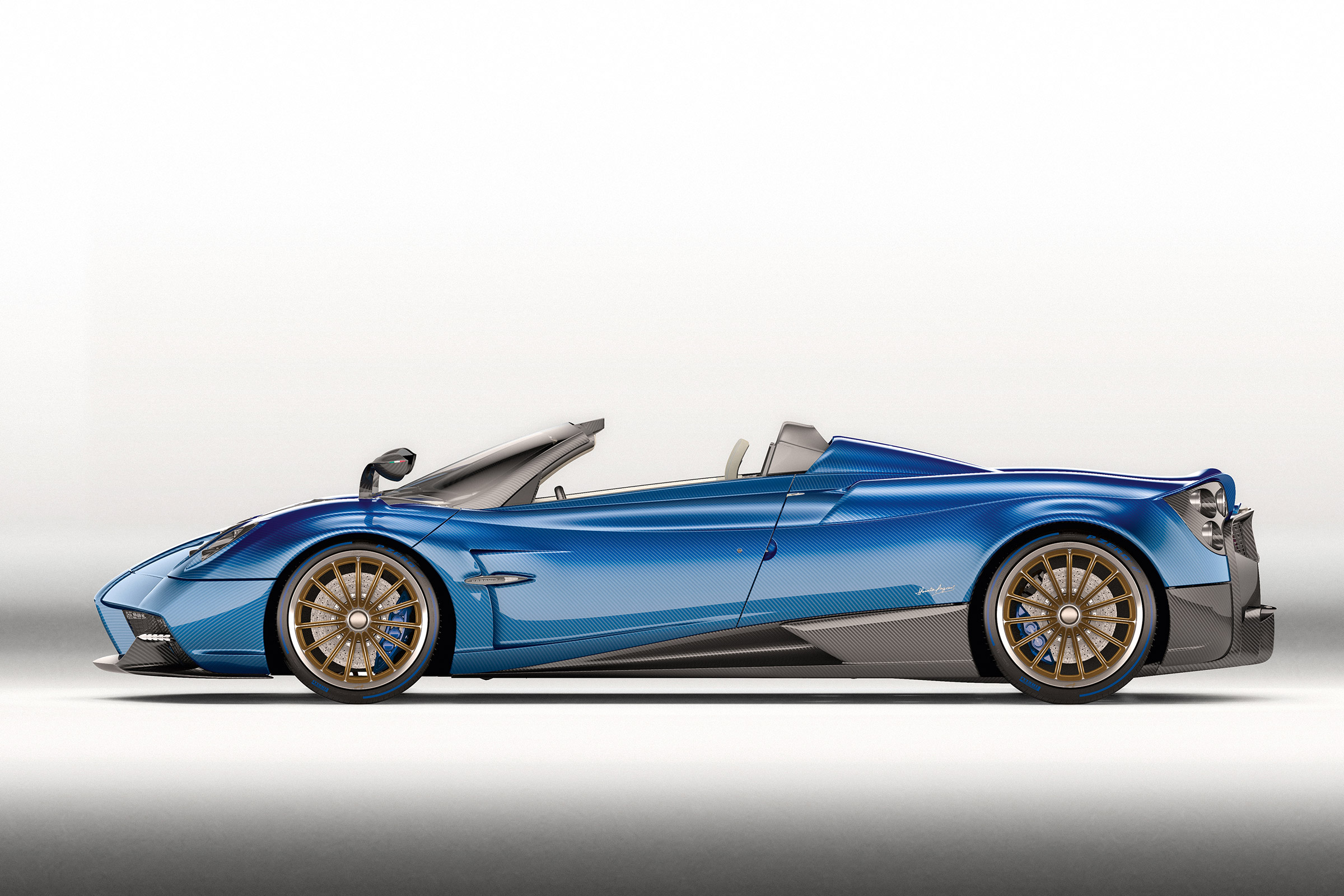 Huayra roadster profile 1