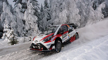 WRC Yaris front