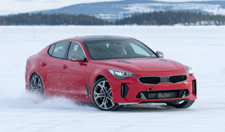 Kia Stinger GT prototype drive Sweden
