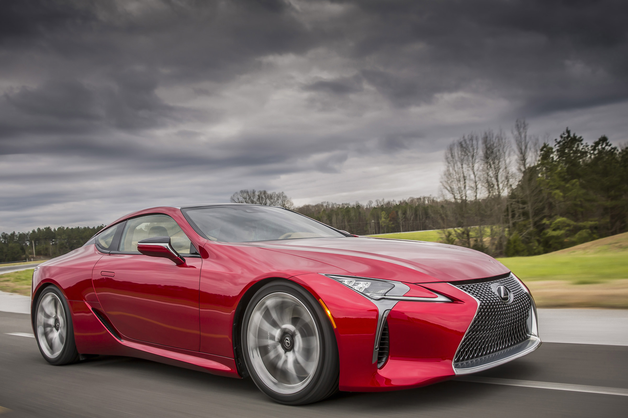 Lexus LC500 front 3.4