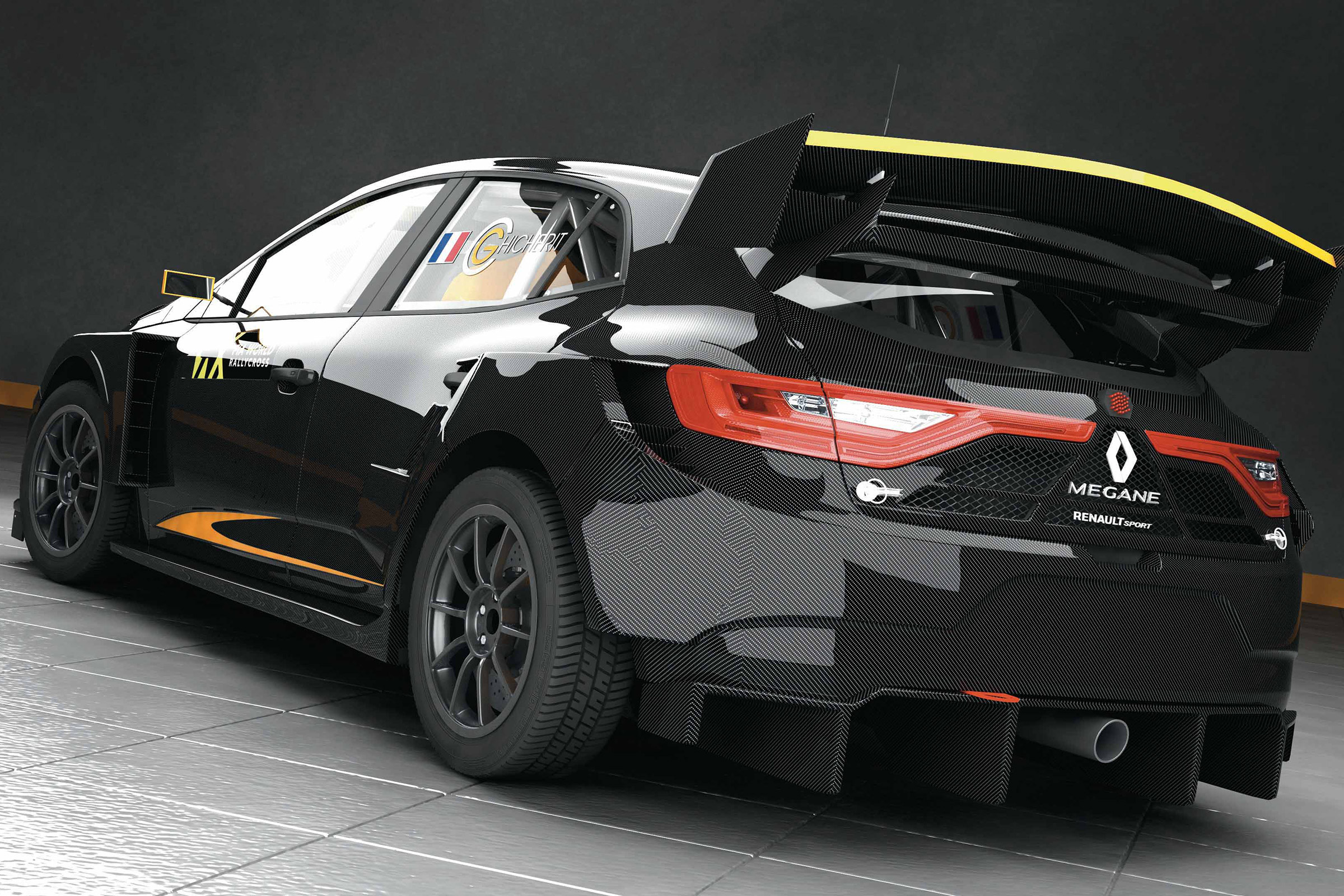 Prodrive Megane Supercar WRX - rear three quarter