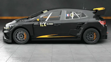 Prodrive Megane Supercar WRX - side profile