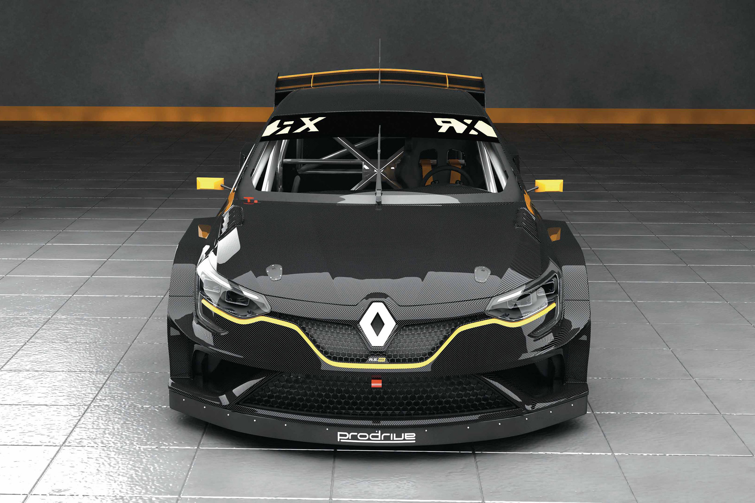 Prodrive Megane Supercar WRX - front