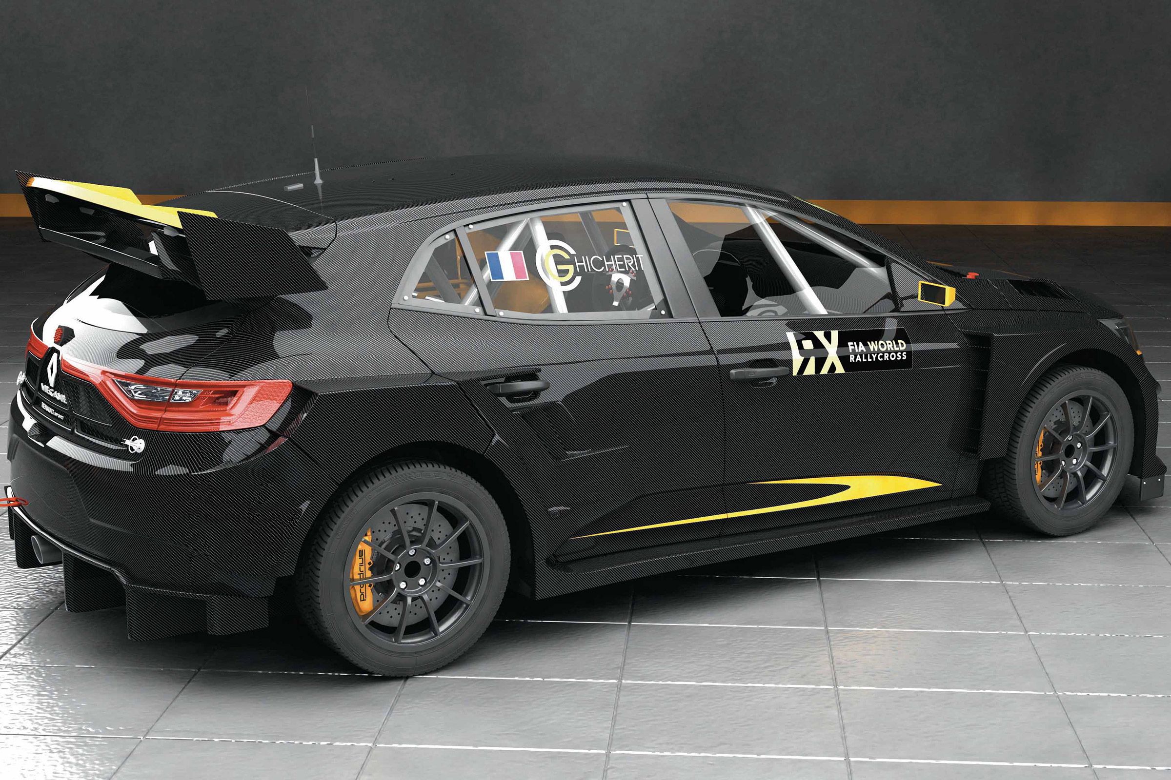 Prodrive Megane Supercar WRX - rear three quarter