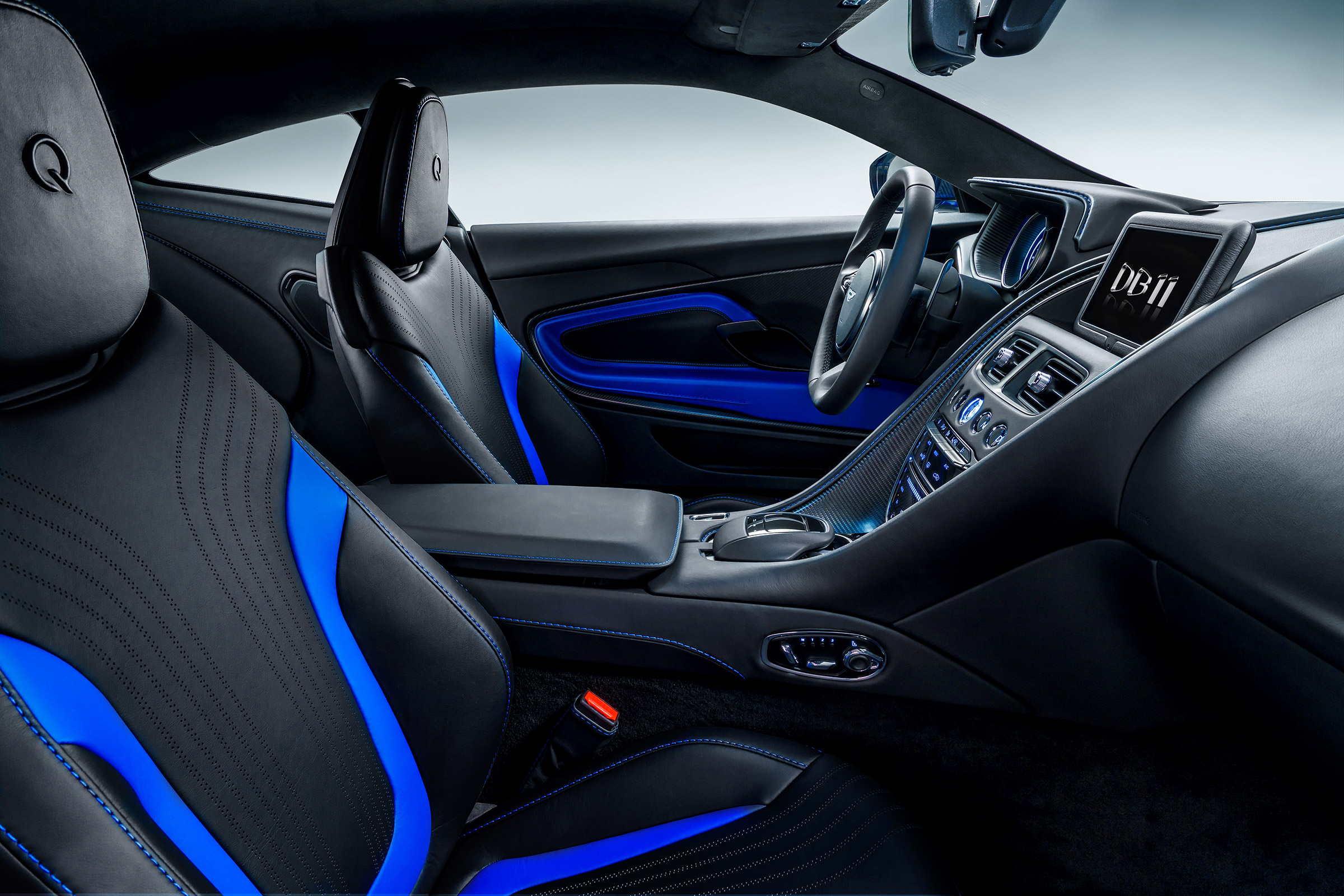 Q by Aston Martin DB11 - interior