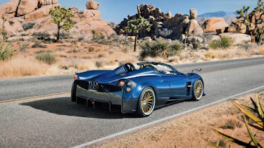 Huayra roadster rear
