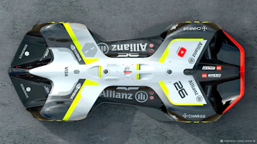 Roborace Robocar - Plan view