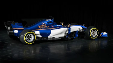 Sauber F1 car side