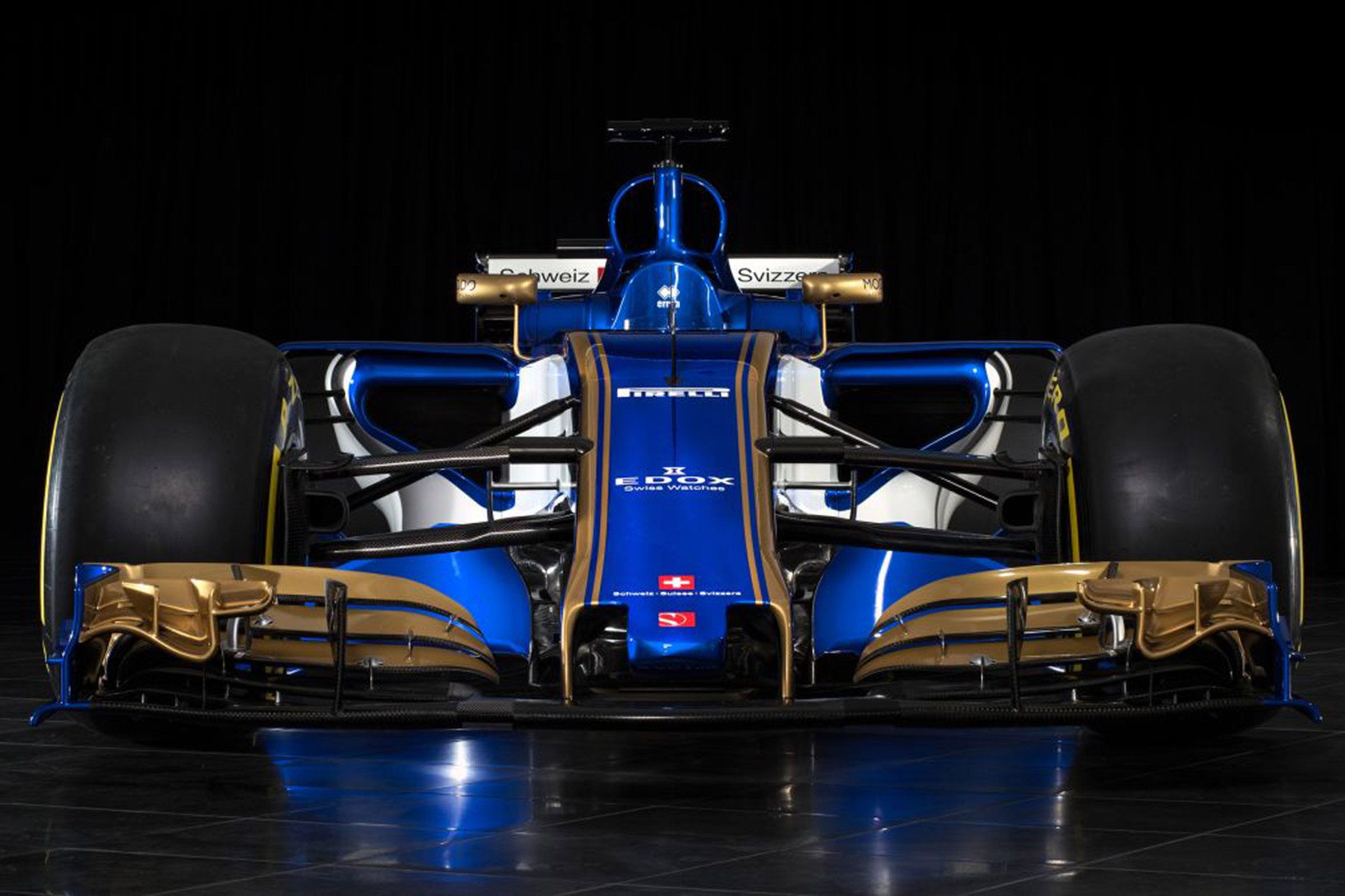 Sauber F1 car front