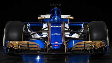 Sauber F1 car front