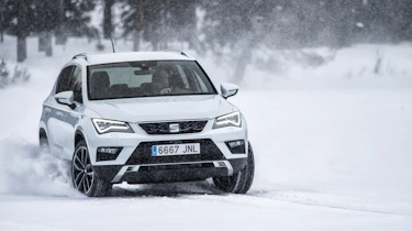 SEAT Ateca snow action