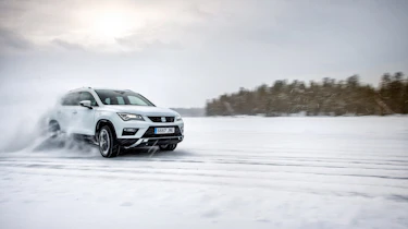 SEAT Ateca snow drift