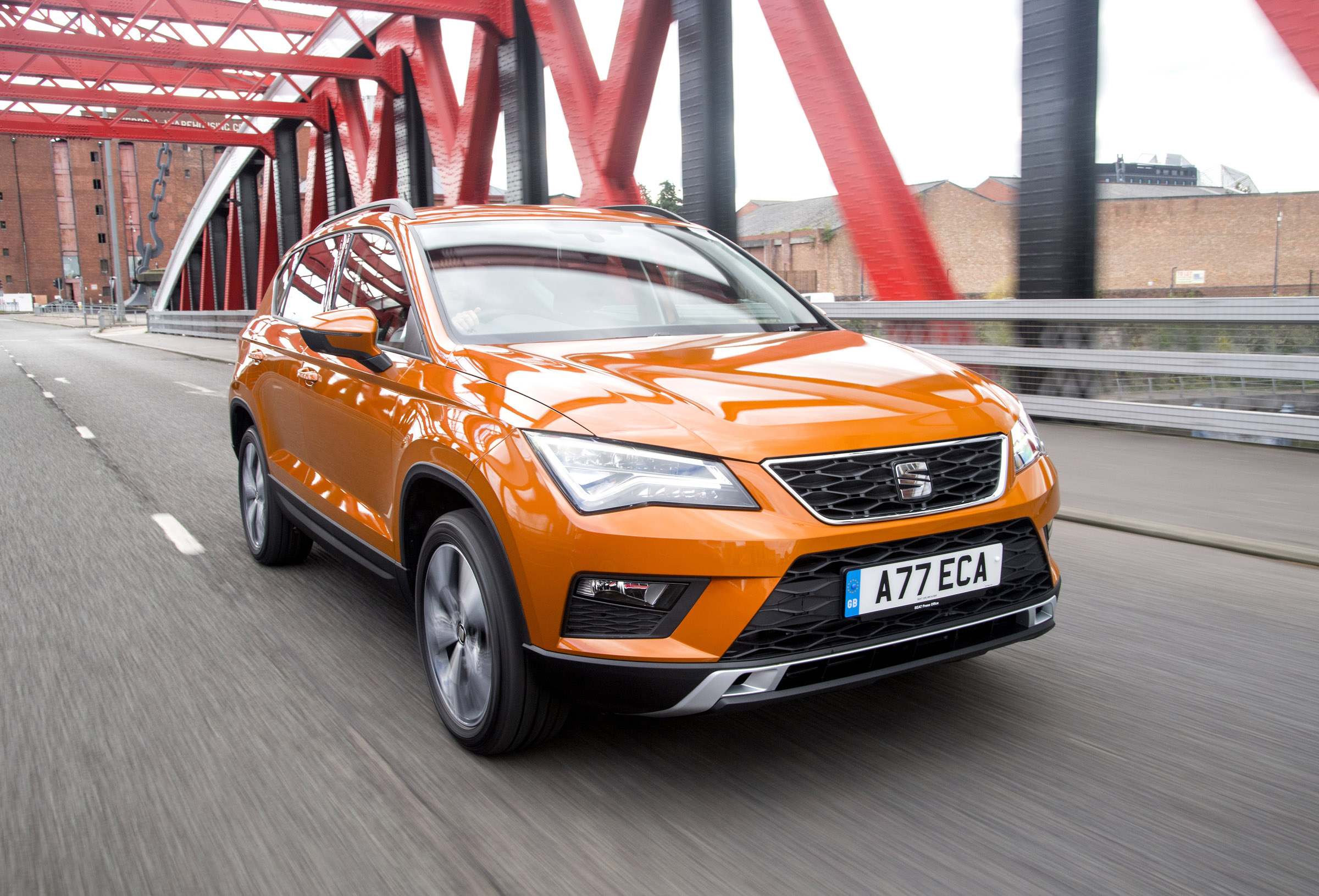 SEAT Ateca front three-quarters