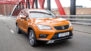SEAT Ateca front three-quarters