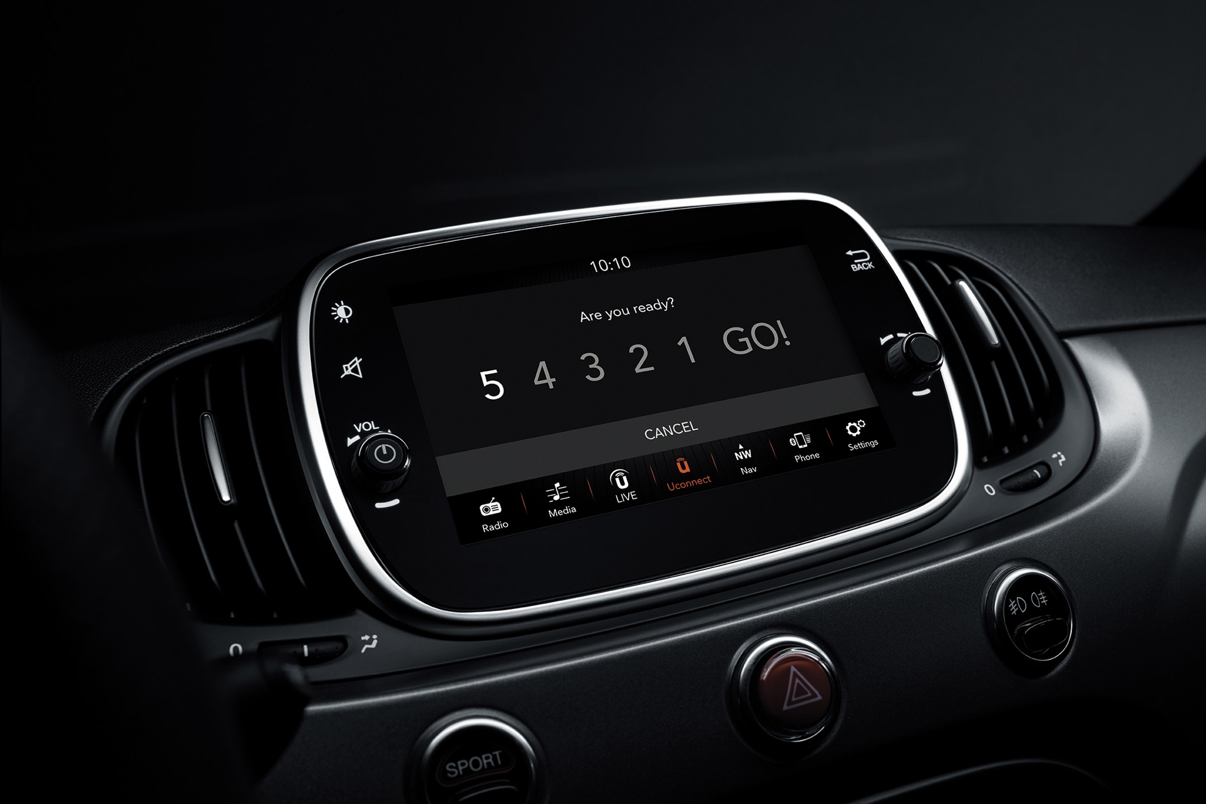 Abarth infotainment