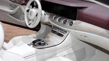 Mercedes E-Class Cabriolet - Geneva interior