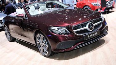 Mercedes E-Class Cabriolet - Geneva front three quarter
