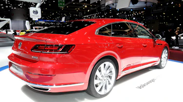 Volkswagen Arteon - Geneva rear three quarter