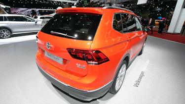 VW Tiguan Allspace - Geneva rear three quarter