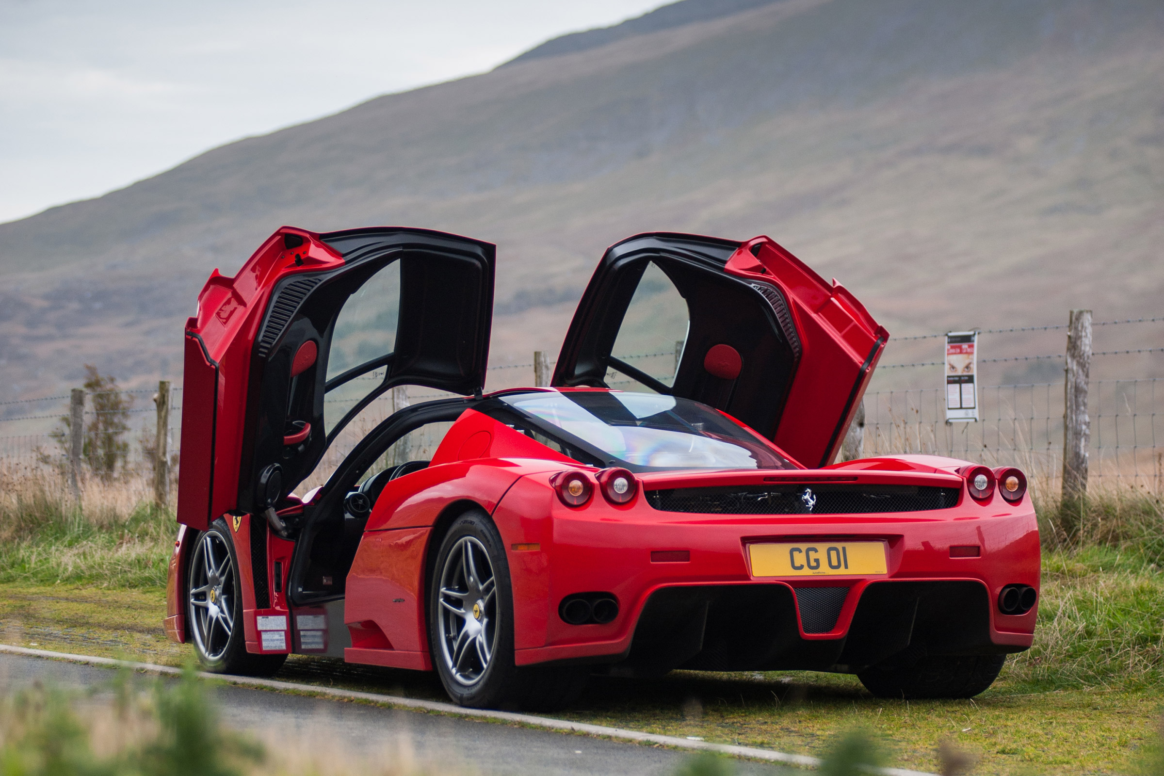 Ferrari Enzo evo rear 3
