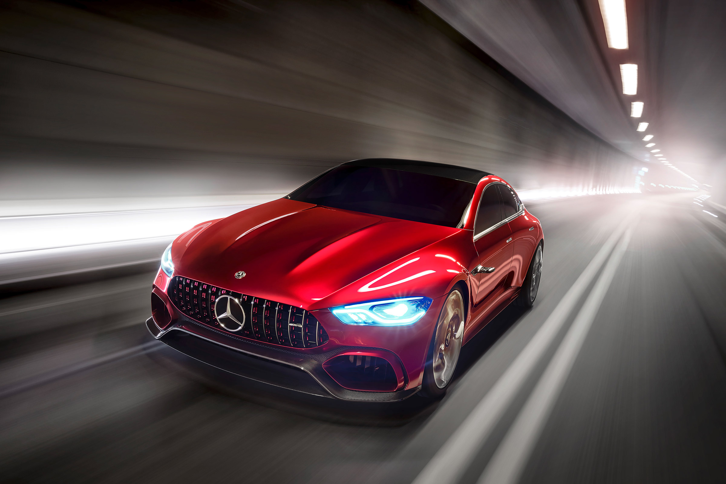 Mercedes-AMG GT Concept front driving