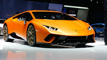 Lamborghini Huracan Performante Geneva front three quarter