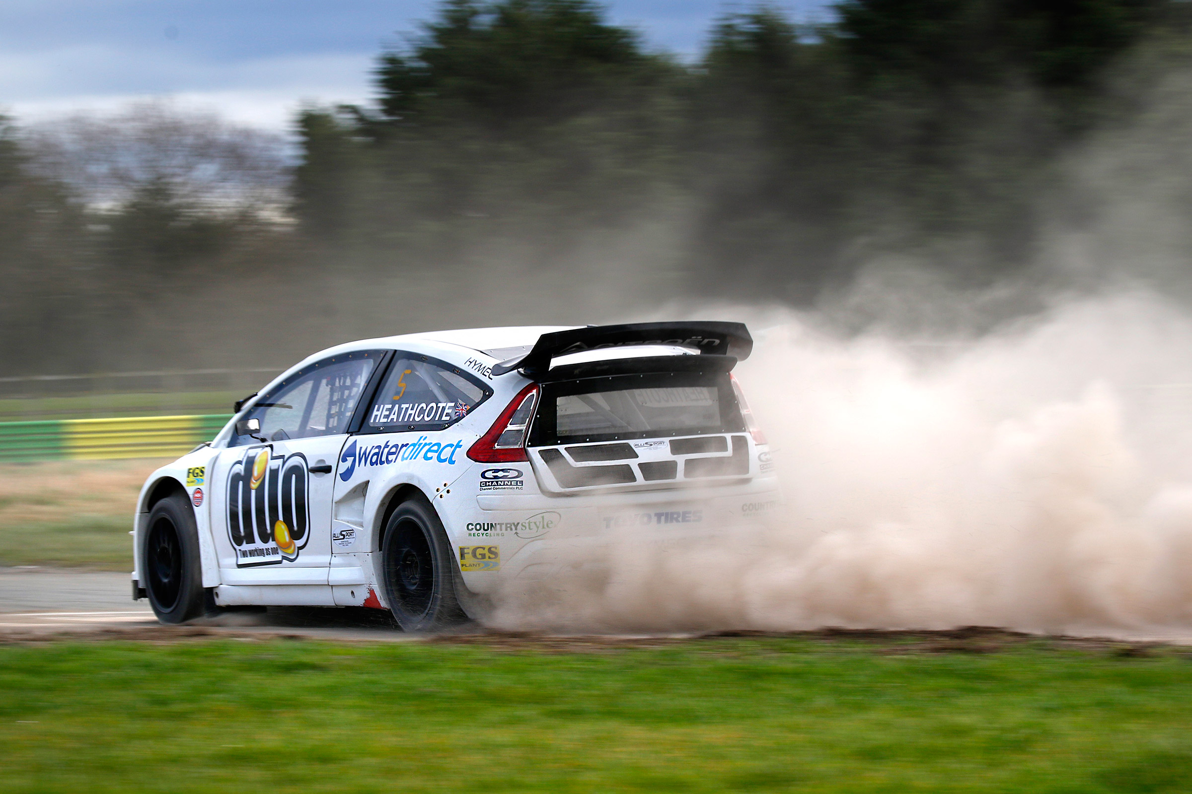 RallyCross Citroen C4 rear