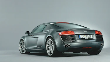 Audi R8 rear three quarter