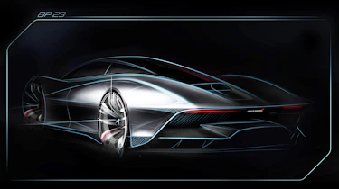 B23 McLaren touched