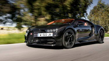 Bugatti Chiron - front tracking