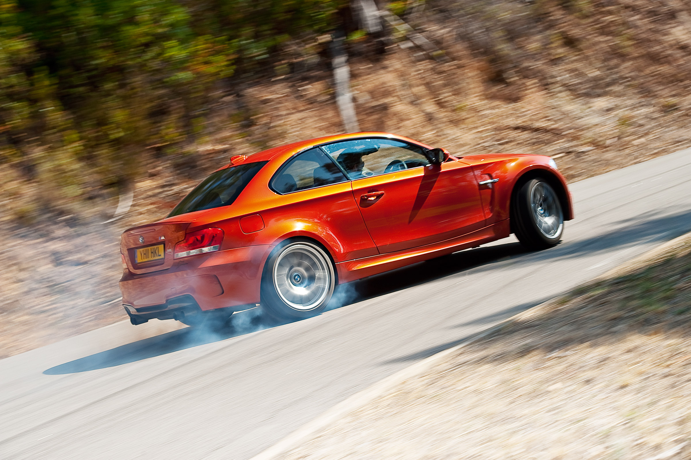BMW 1-series M Coupe - rear drifting
