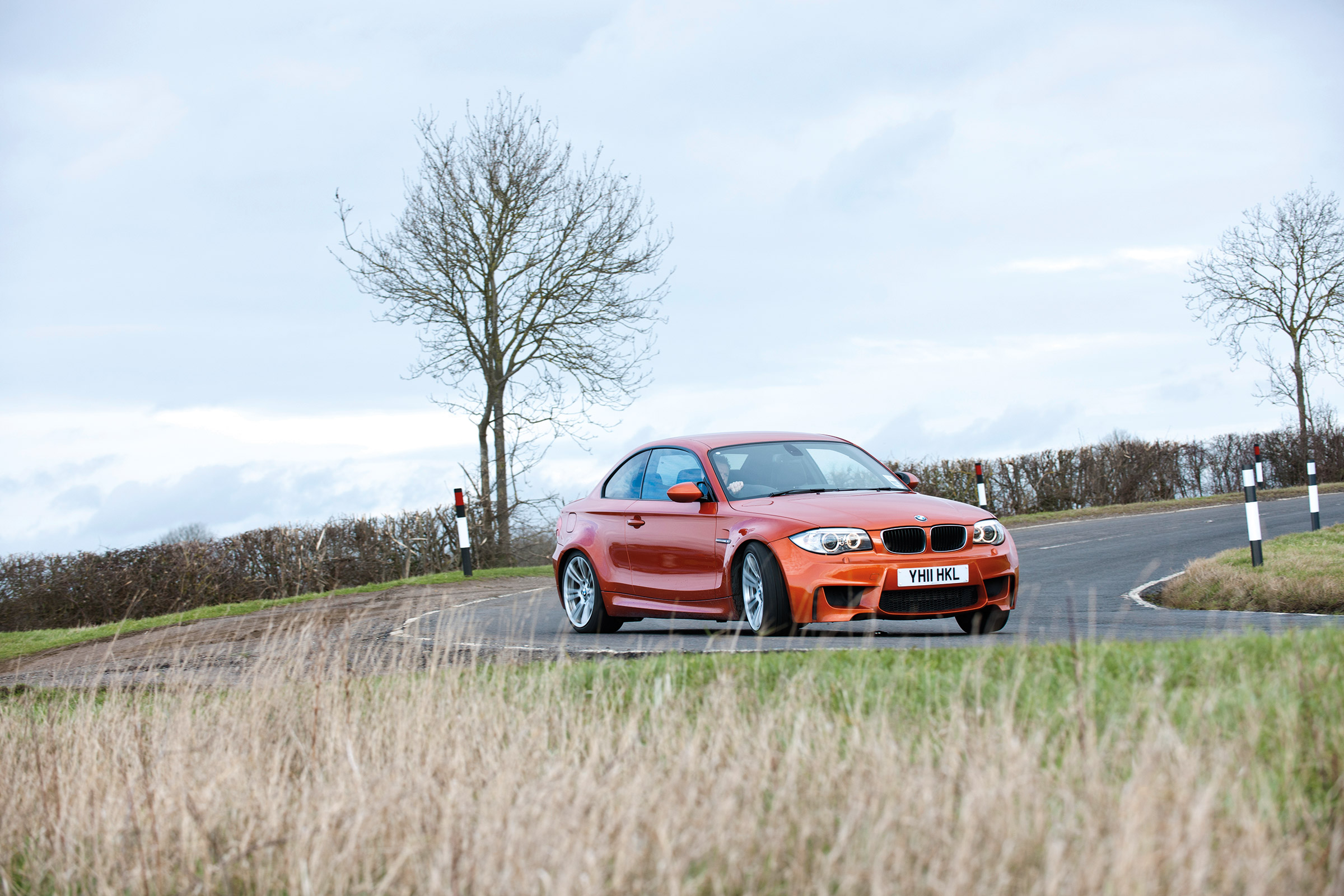BMW 1-series M Coupe - front cornering