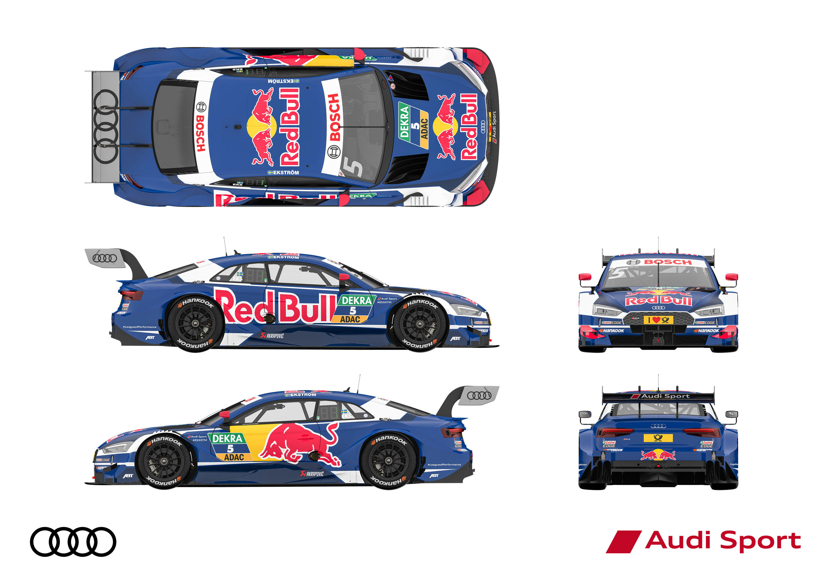 2017 Audi RS5 DTM – Team Abt Sportsline, Mattias Ekström
