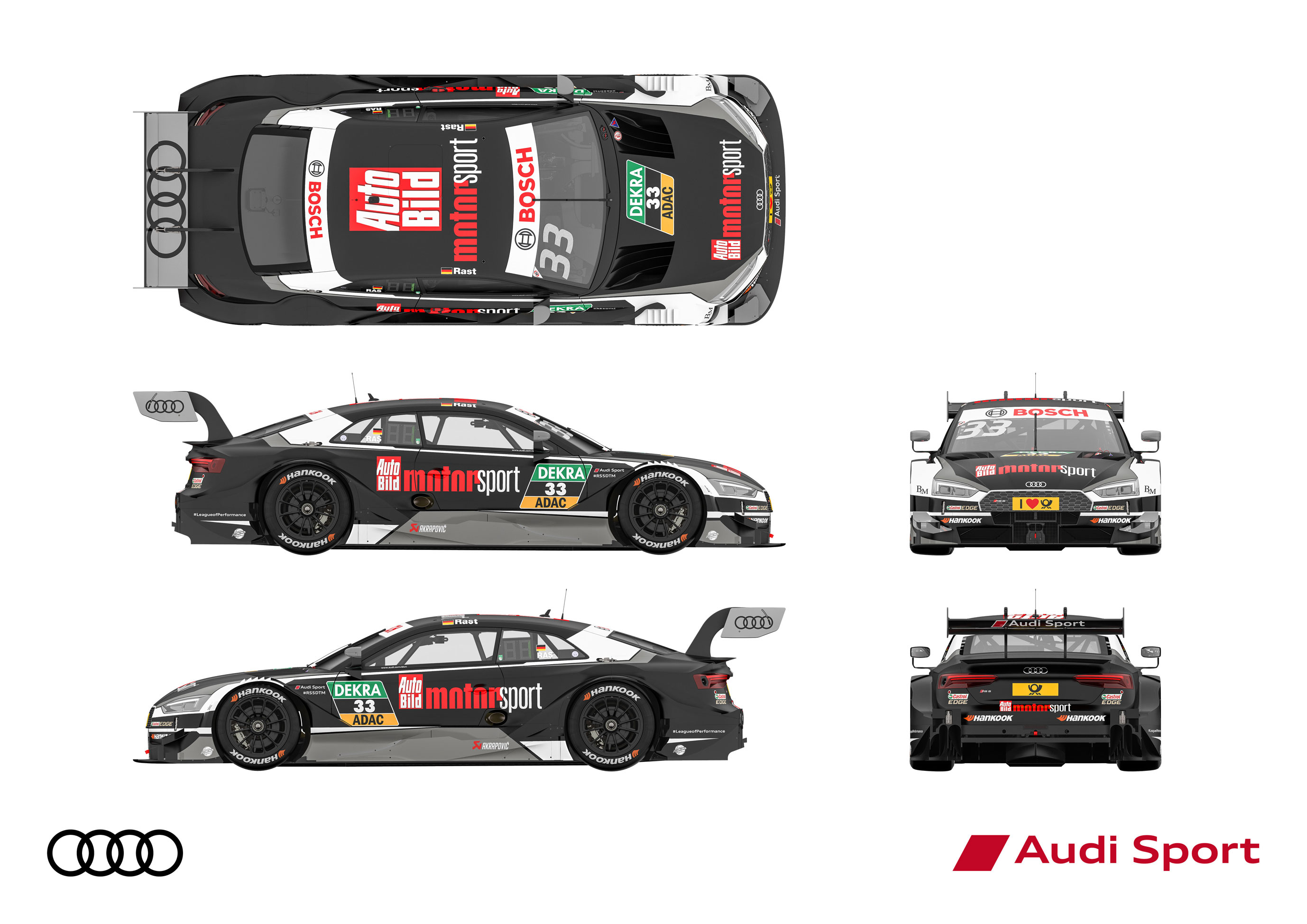 2017 Audi RS5 DTM – Team Rosberg, René Rast