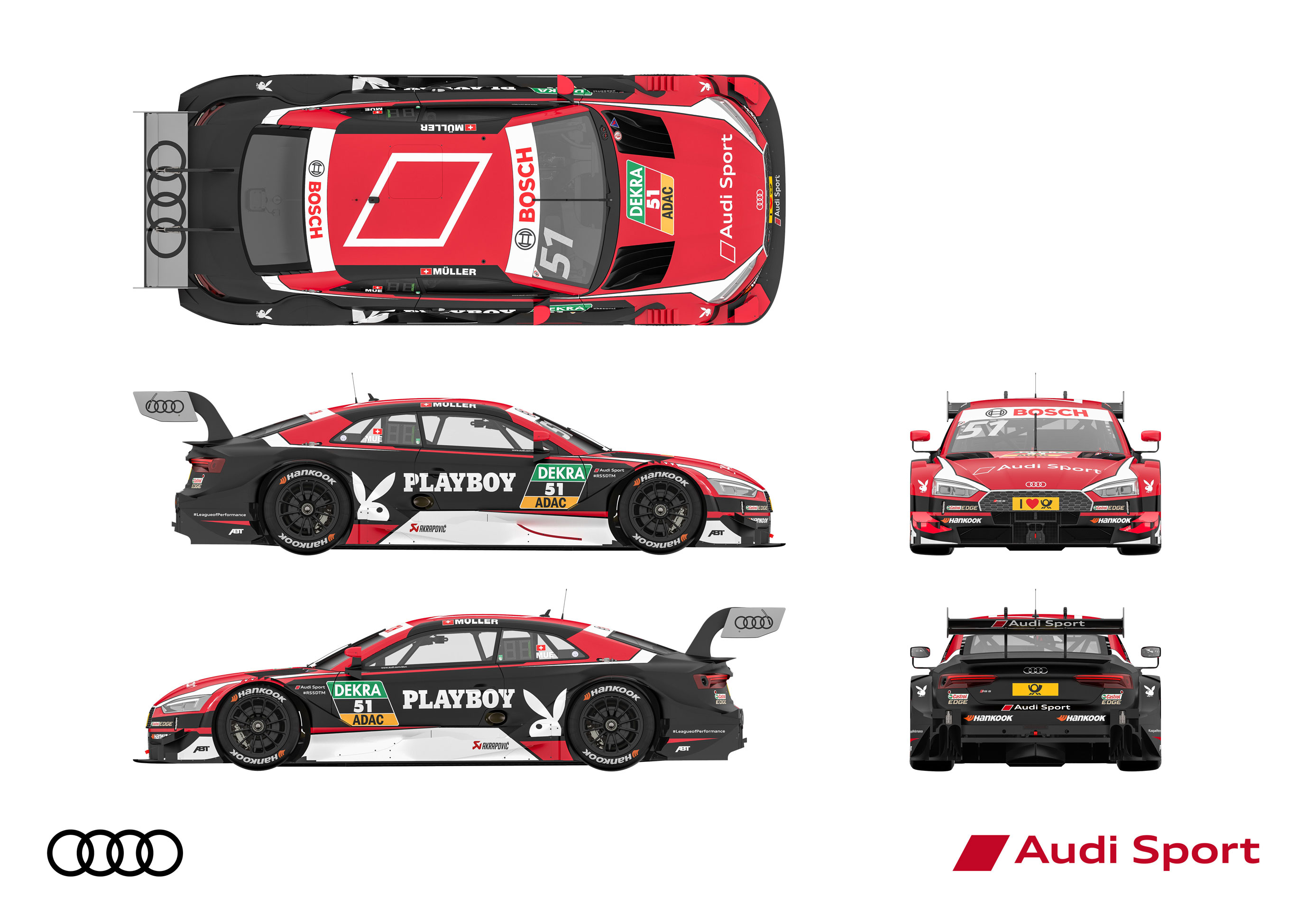 2017 Audi RS5 DTM – Team Abt Sportsline, Nico Müller