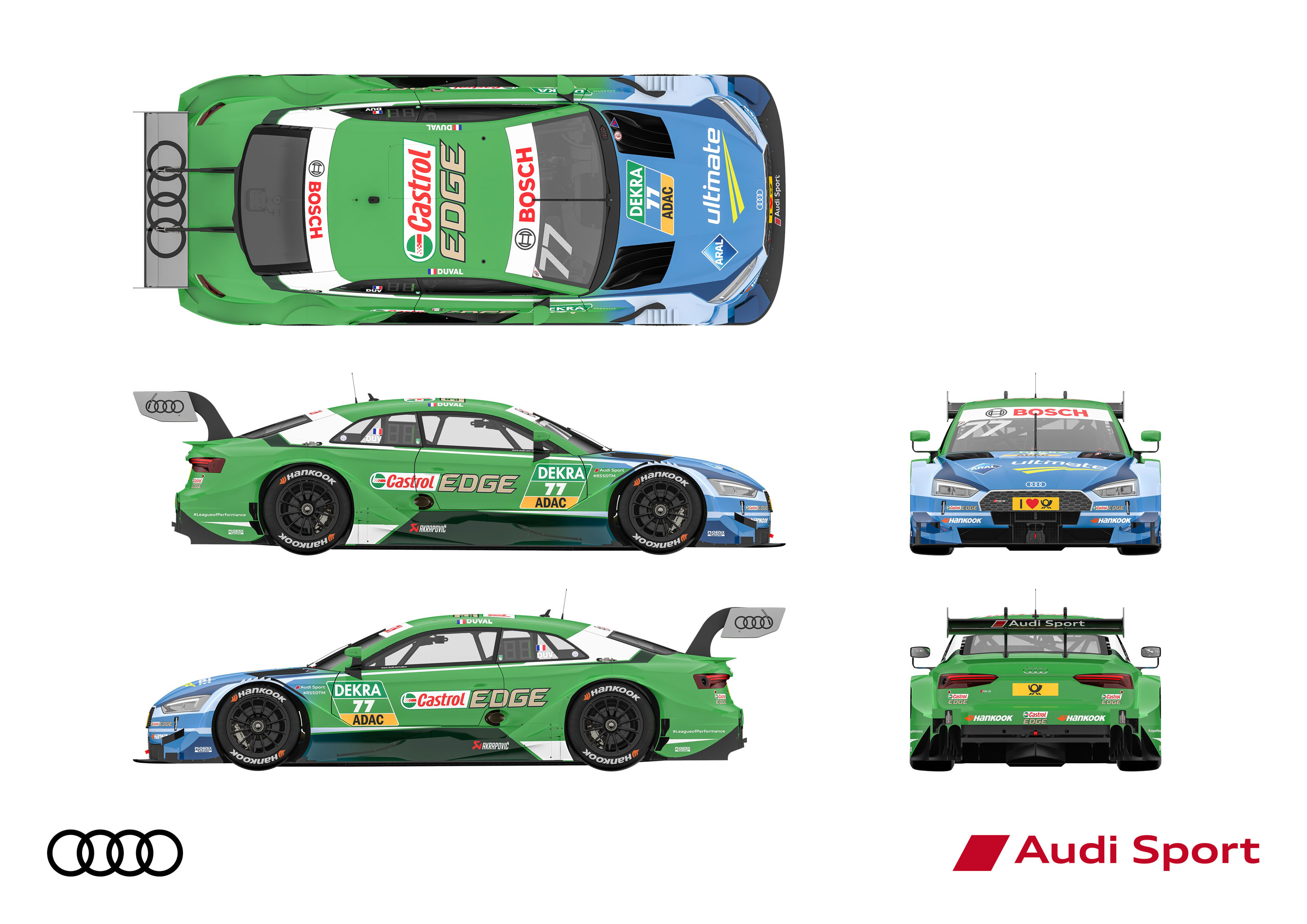 2017 Audi RS5 DTM – Team Phoenix, Loïc Duval