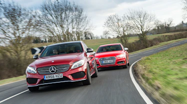 Mercedes-AMG C43 Saloon and Audi S4