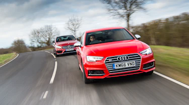 Audi S4 and Mercedes-AMG C43 Saloon