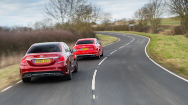 Audi S4 and Mercedes-AMG C43 Saloon