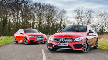 Mercedes-AMG C43 Saloon and Audi S4