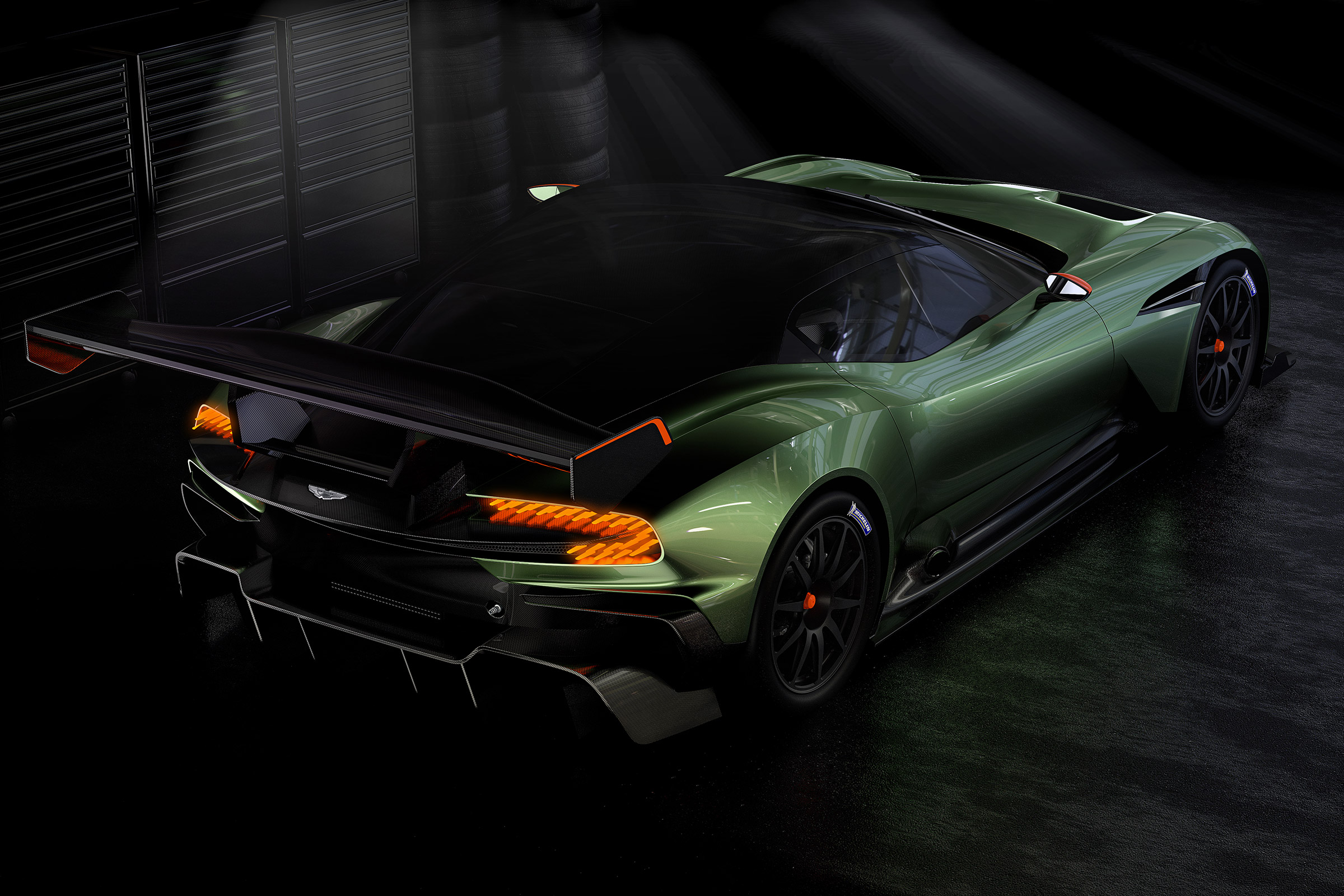 Aston Martin Vulcan - rear three quarter