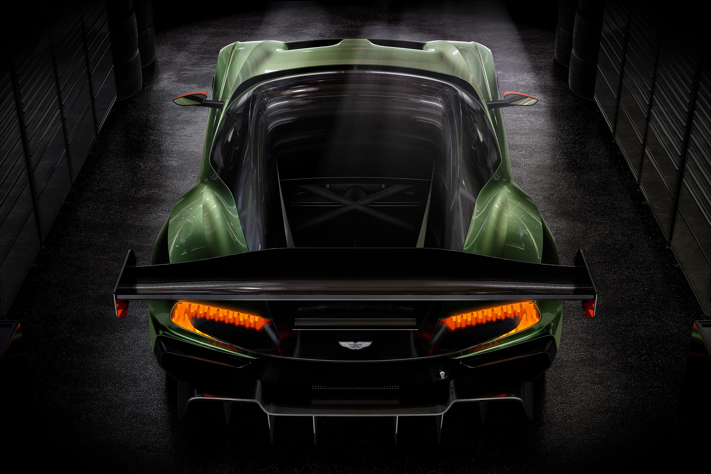 Aston Martin Vulcan - rear