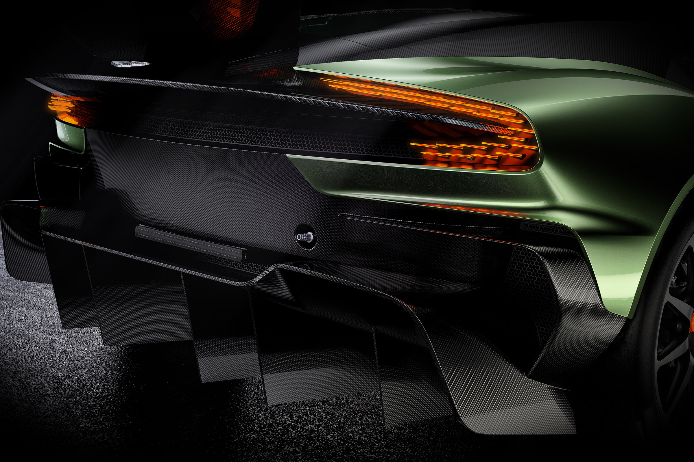 Aston Martin Vulcan - rear three quarter