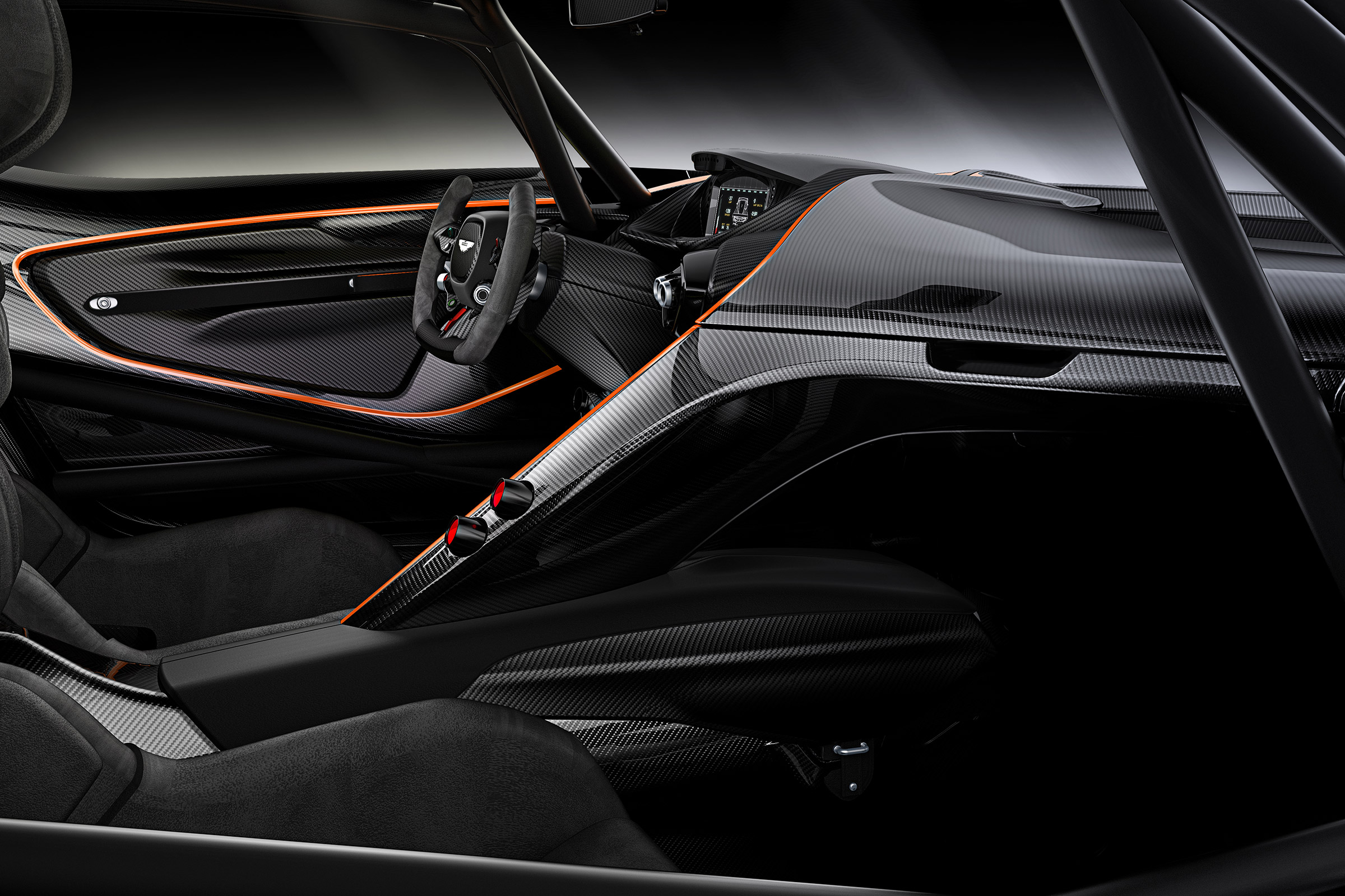 Aston Martin Vulcan - interior