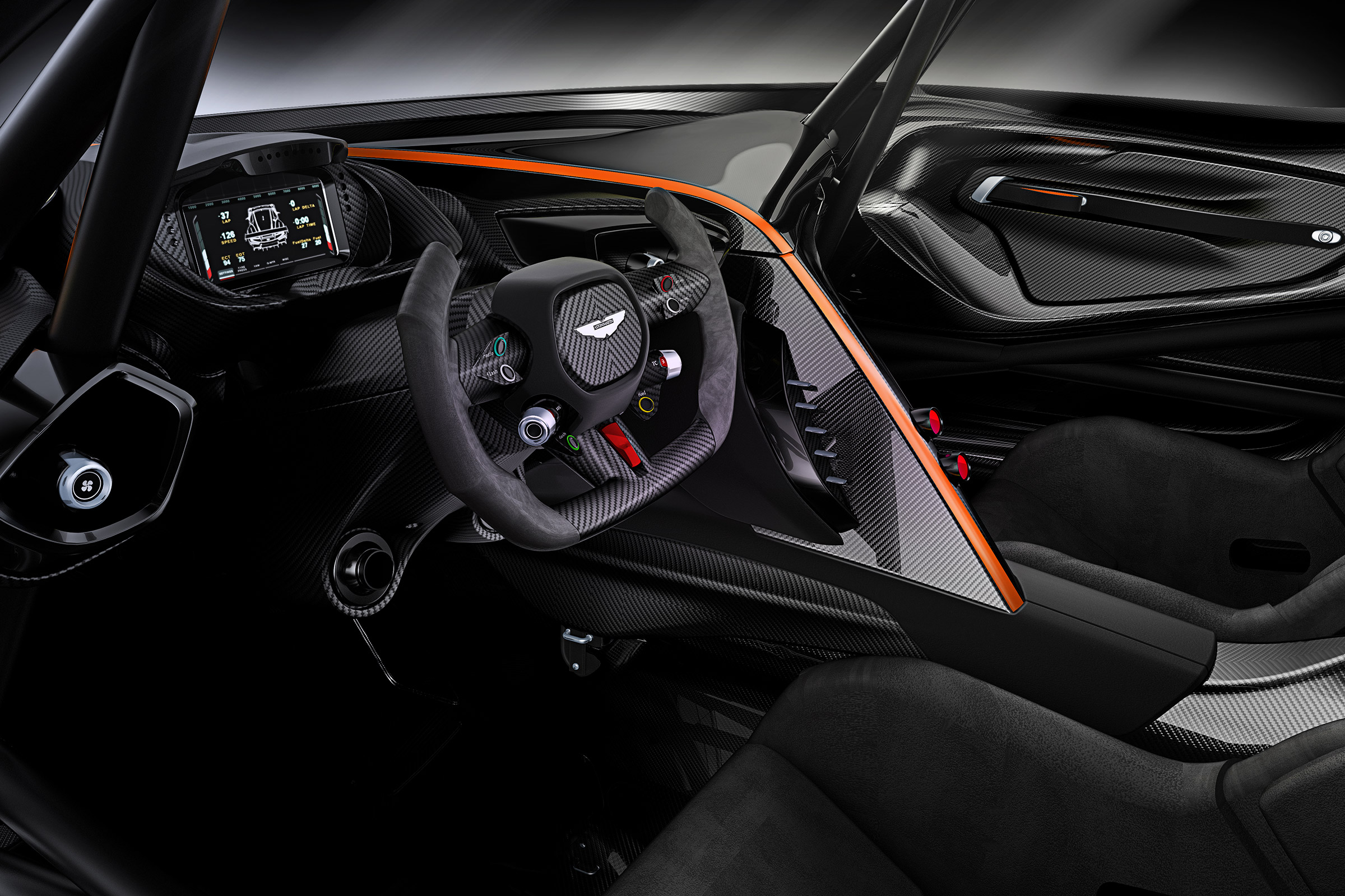 Aston Martin Vulcan - interior