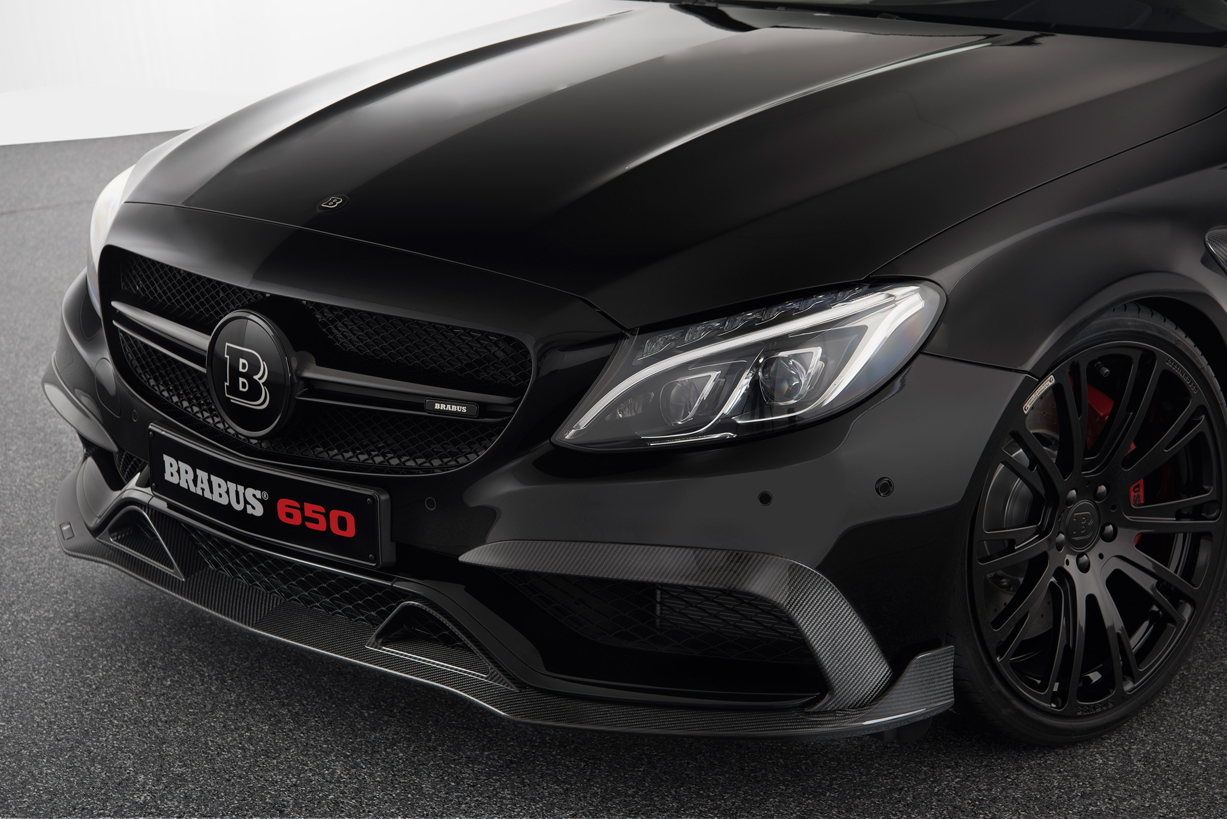 Brabus 650 Cabrio nose