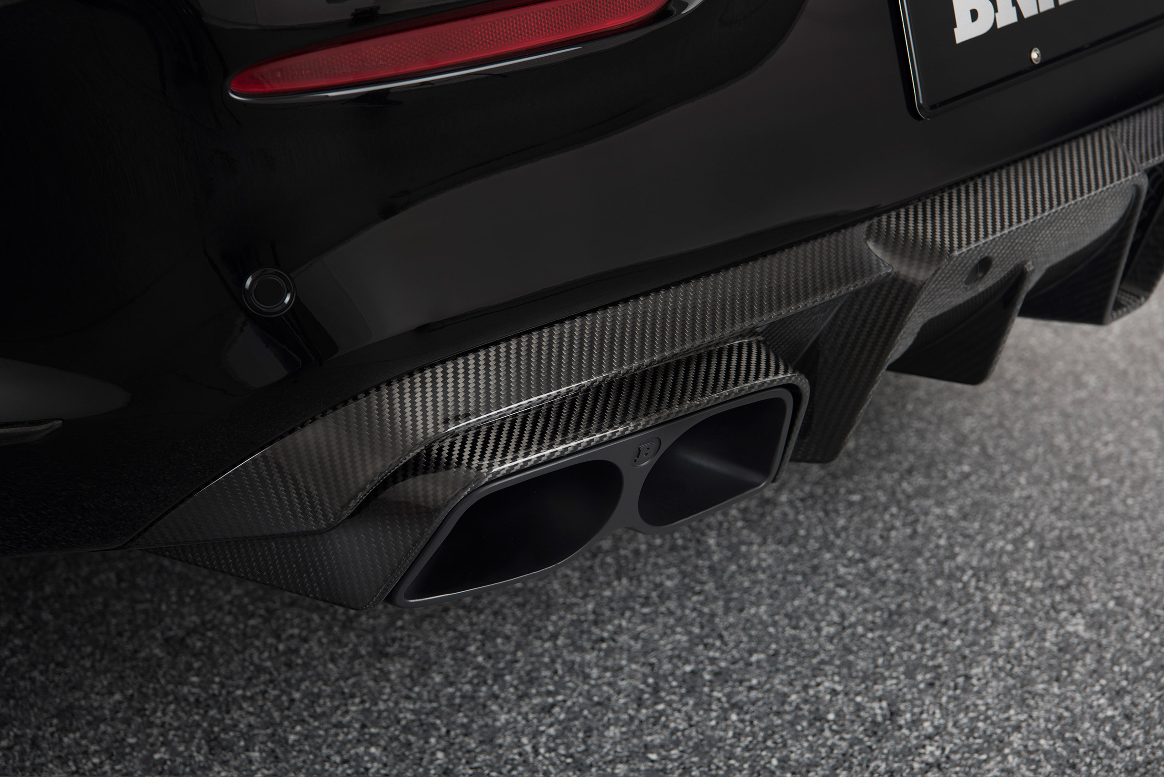 Brabus 650 Cabrio exhaust
